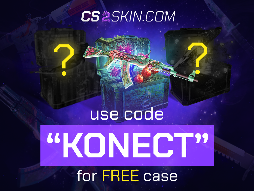 CS2SKIN.COM — use code KONECT for a free case
